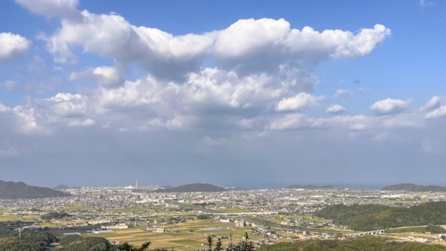 馬ヶ岳二の丸からの眺望