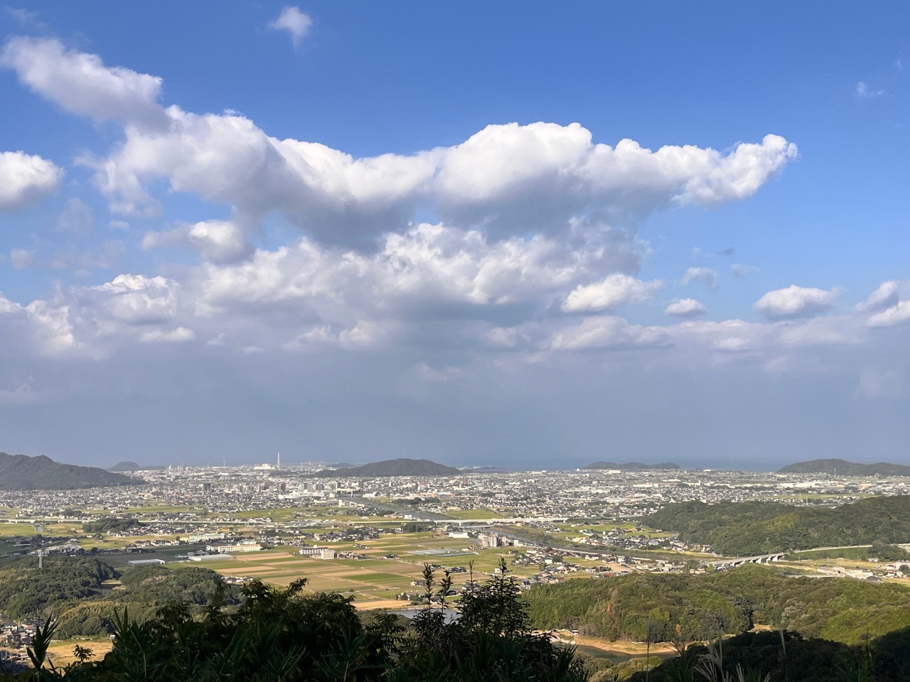 馬ヶ岳二の丸からの眺望