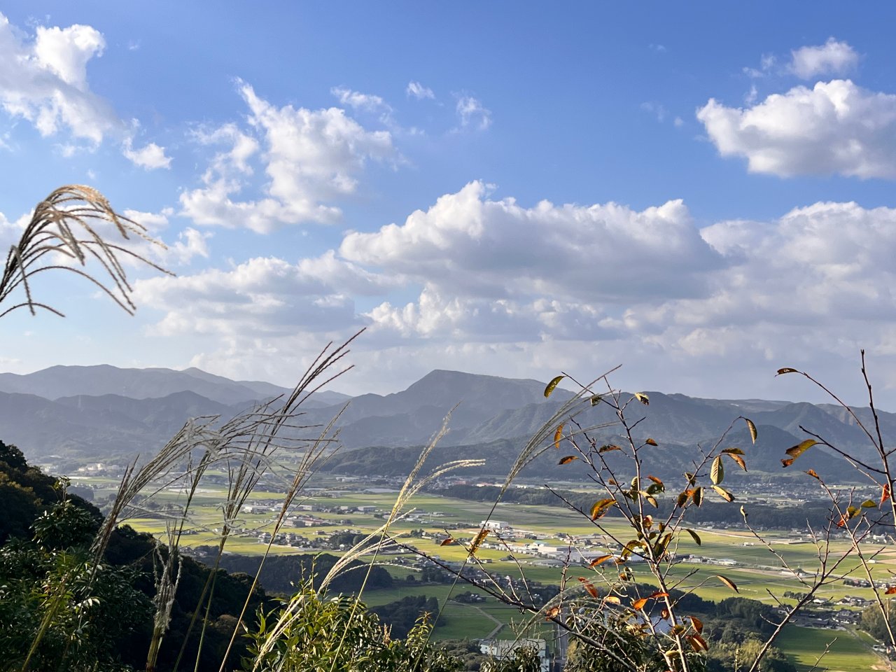 馬ヶ岳二の丸からの眺め